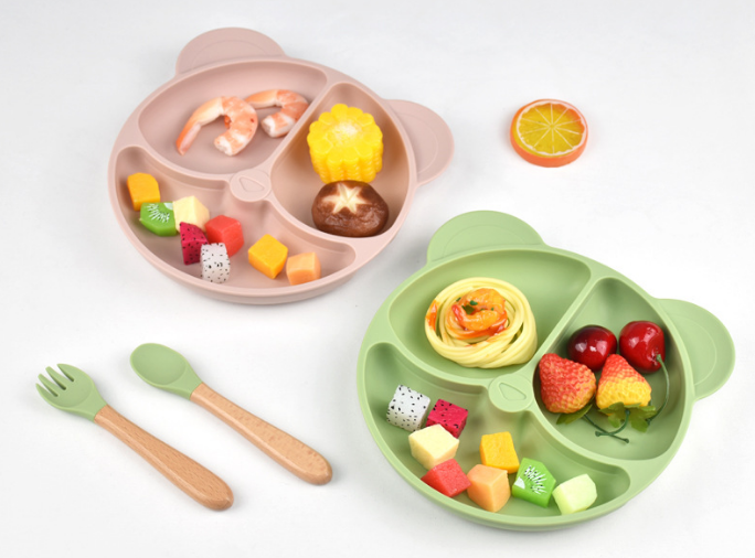 baby bowl with spoon